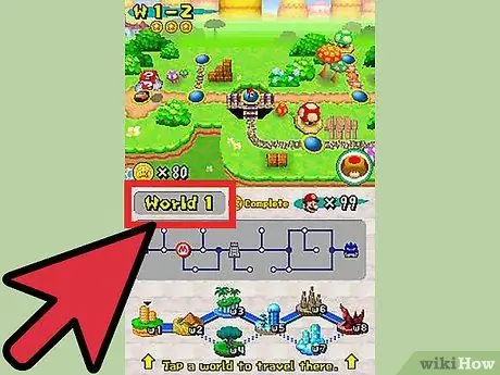 Ontgrendel World Seven op New Super Mario Bros. DS Stap 1