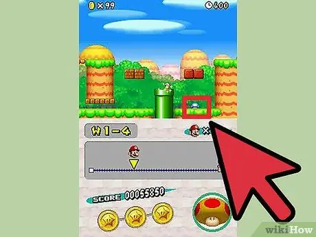 Otključajte World Seven na novom Super Mario Bros. DS -u Korak 3