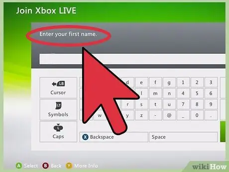 Hubungkan Xbox 360 Live Langkah 7