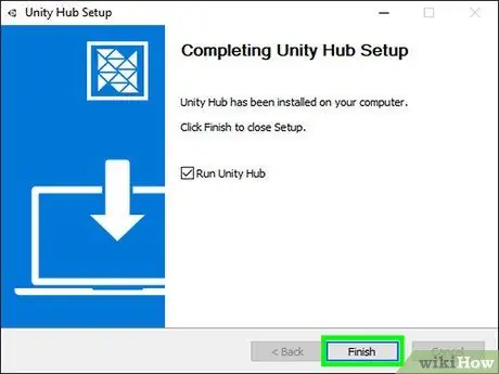 Atualizar o Unity Step 9