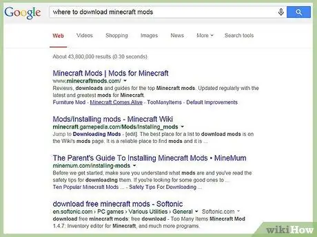 ჩამოტვირთეთ Minecraft Mods ნაბიჯი 5