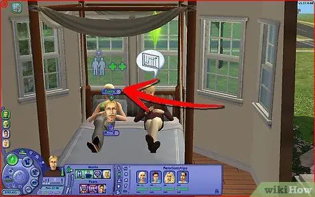 Kry 'n baba in Sims 2 Stap 3