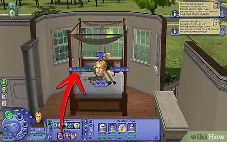 احصل على طفل في لعبة Sims 2 الخطوة 4