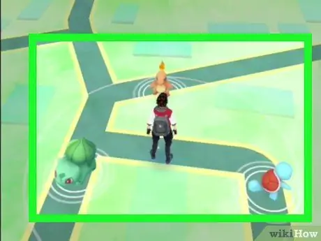 Catch Pikachu katika Pokémon GO Hatua ya 1