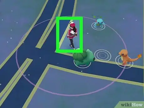 Ujemite Pikachu v Pokémon GO 9. korak