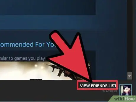 أضف الأصدقاء على Steam الخطوة 2