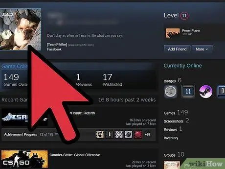 Lägg till vänner på Steam Steg 6