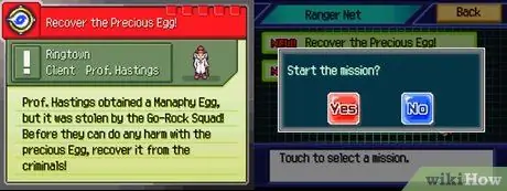 Tau txais Manaphy Egg hauv Pokémon Ranger Kauj Ruam 5