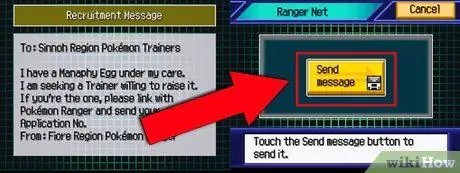 Dapatkan Telur Manaphy di Pokémon Ranger Langkah 8