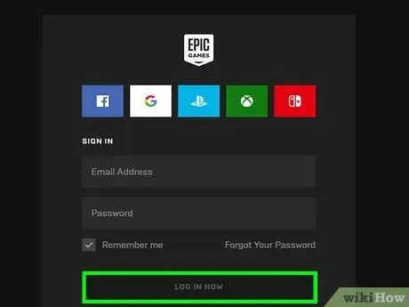 Addım 1 Epik Oyunlar Hesabını tapın