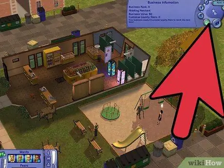 گام ششم یک تجارت موفق در Sims 2 باز کنید