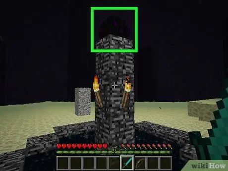 Buka Telur Naga di Minecraft Langkah 1