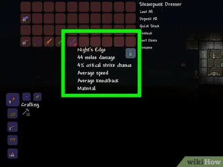 Pata blade ya Terra katika Terraria Hatua ya 7