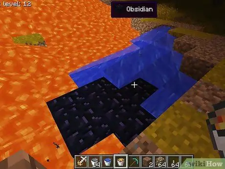 Minecraft Adım 10'da Obsidyen Yapın