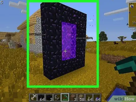 Obsidiaan maken in Minecraft Stap 13