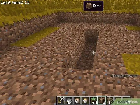 Faire de l'obsidienne dans Minecraft Étape 3