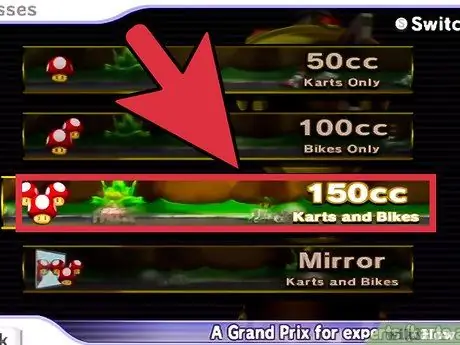 Atbloķējiet īpašo kausu Mario Kart Wii 4. solī