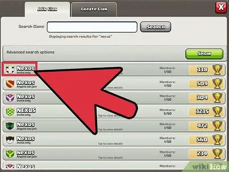 Word lid van een clan in Clash of Clans Stap 12