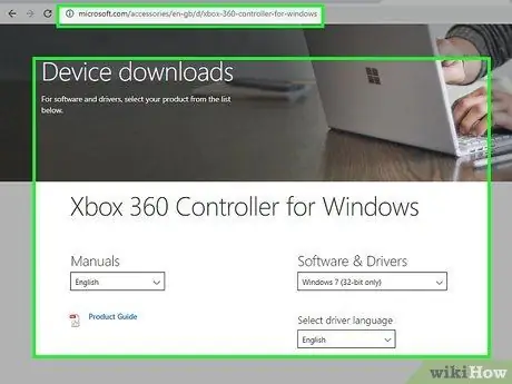 Hubungkan Pengontrol Berkabel Xbox 360 ke PC Windows 8 Langkah 1