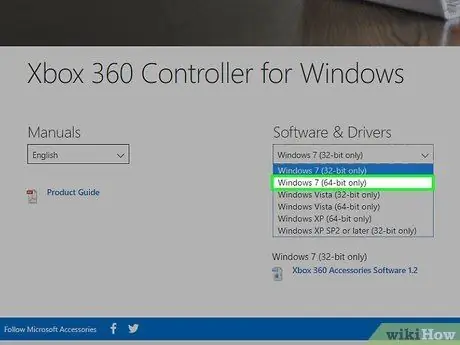 Sambungkan Pengawal Berwayar Xbox 360 ke PC Windows 8 Langkah 3