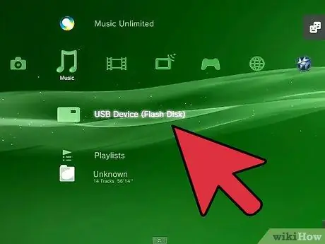 Pustite hudbu do systému PS3, krok 5