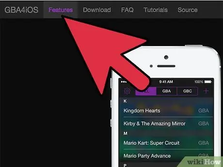 Sinhronizirajte GBA4iOS z Dropboxom 1. korak