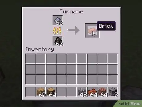 Minecraft Step 6. में ईंटें बनाएं