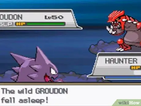 Chyťte Groudona v hre Pokemon SoulSilver, krok 8