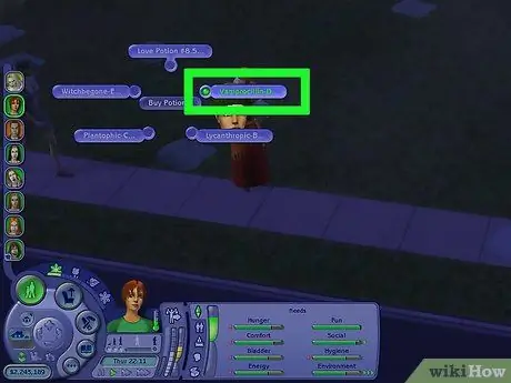 გახდი ვამპირი Sims 2 ნაბიჯი 5