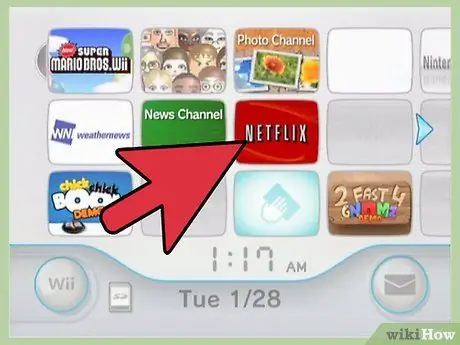 Change a Netflix Account on Wii Step 1