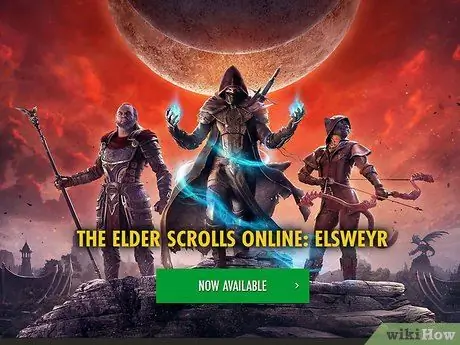 Atsisiųskite „Elder Scrolls Online“1 veiksmą