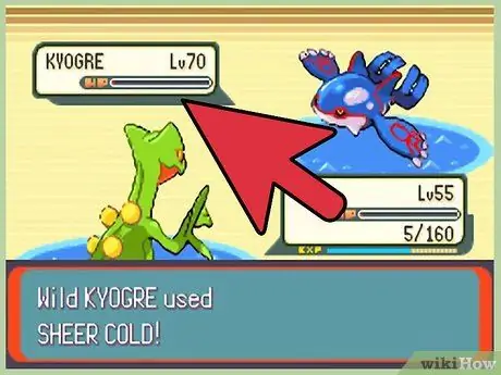 Բռնել Kyogre- ը Pokemon Emerald Քայլ 13 -ում