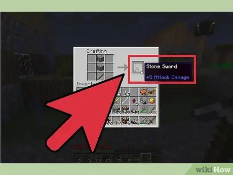 Maak een zwaard in Minecraft Stap 15