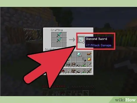 สร้างดาบใน Minecraft ขั้นตอนที่ 19