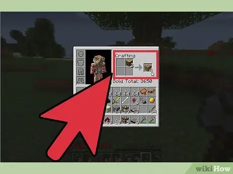 สร้างดาบใน Minecraft ขั้นตอนที่ 3