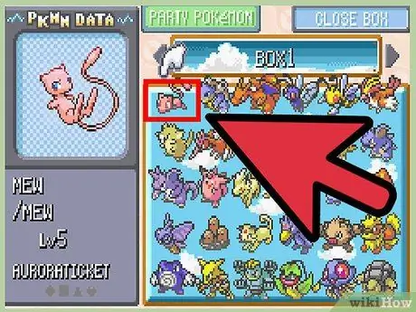 Nhận Mew trong Pokemon Fire Red Bước 8