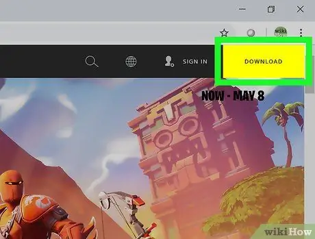 Download Fortnite on a PC Step 3