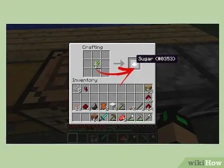 Minecraft Step 3. में किण्वित स्पाइडर आई बनाएं