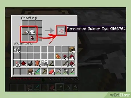 Faire fermenter Spider Eye dans Minecraft Étape 5