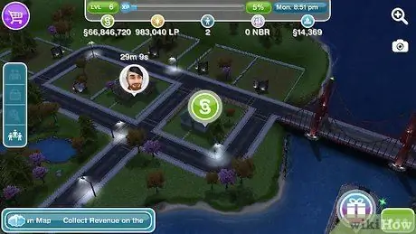 Sims Freeplay 6 -bosqichida ko'proq pul va LP oling