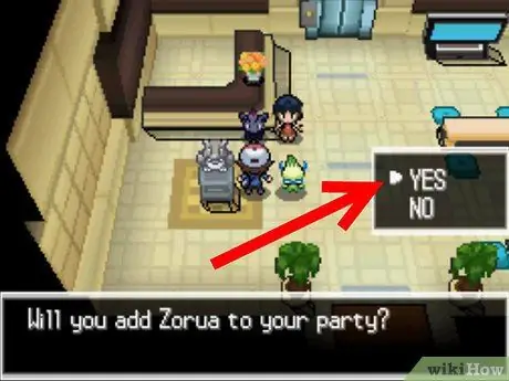 Zorua را در Pokemon White Step 7 دریافت کنید