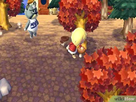 Bringen Sie Dorfbewohner dazu, sich in Animal Crossing Schritt 2 zu bewegen