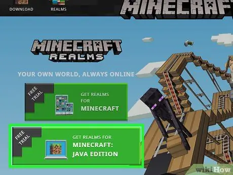 Dapatkan Minecraft Realms Langkah 21