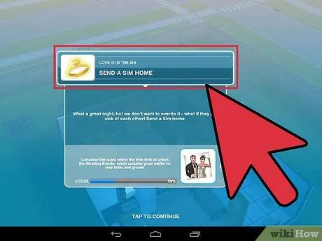 تزوج في Sims Freeplay الخطوة 4