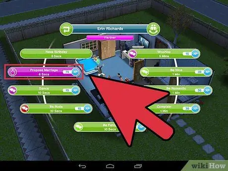 በ Sims Freeplay ደረጃ 5 ውስጥ ያገቡ