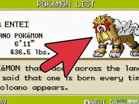 Iegūstiet leģendāros suņus Pokemon Fire Red 3. solī