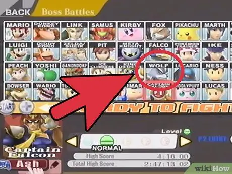 Débloquez Wolf dans Super Smash Bros. Brawl Étape 7