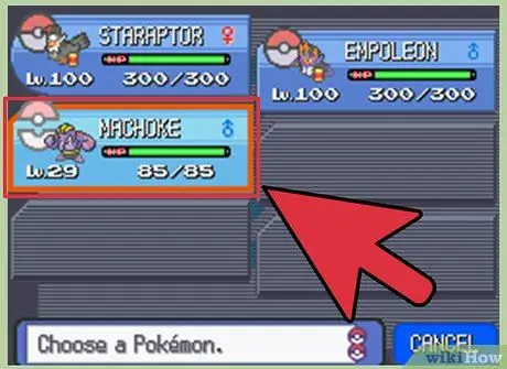 Evoluciona Machoke Paso 3