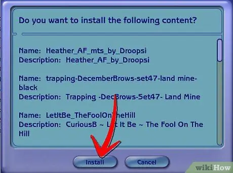 Ներբեռնեք և տեղադրեք կերպարներ Sims- ի համար 2 Քայլ 6