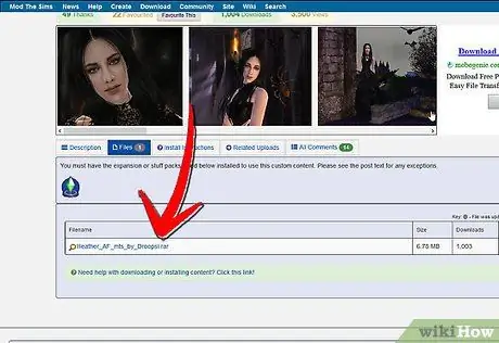 Mag-download at Mag-install ng Mga Character para sa Sims 2 Hakbang 2
